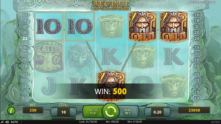 Игровой автомат Secret of the Stones - в казино Джойказино выиграй по крупному