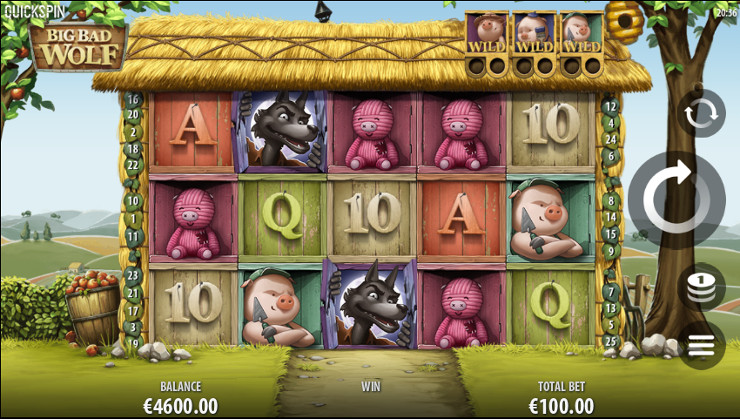 Игровой автомат Big Bad Wolf - в онлайн казино Вулкан почувствуй настоящий азарт
